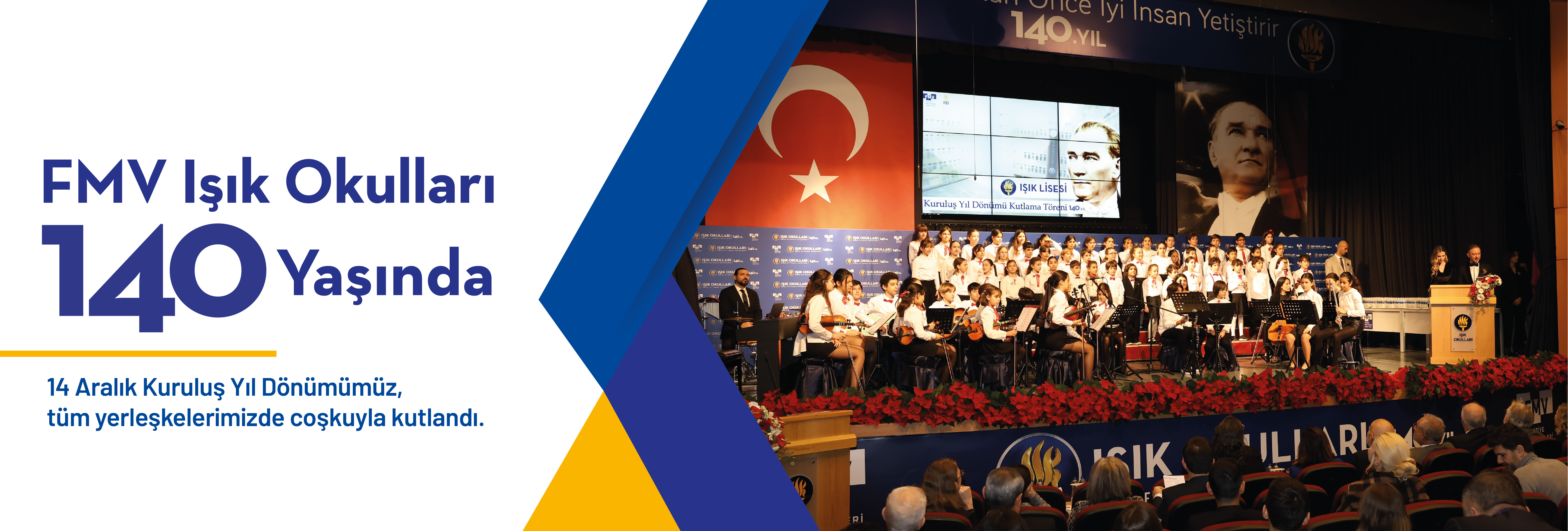 FMV Işık Okulları 140 Yaşında